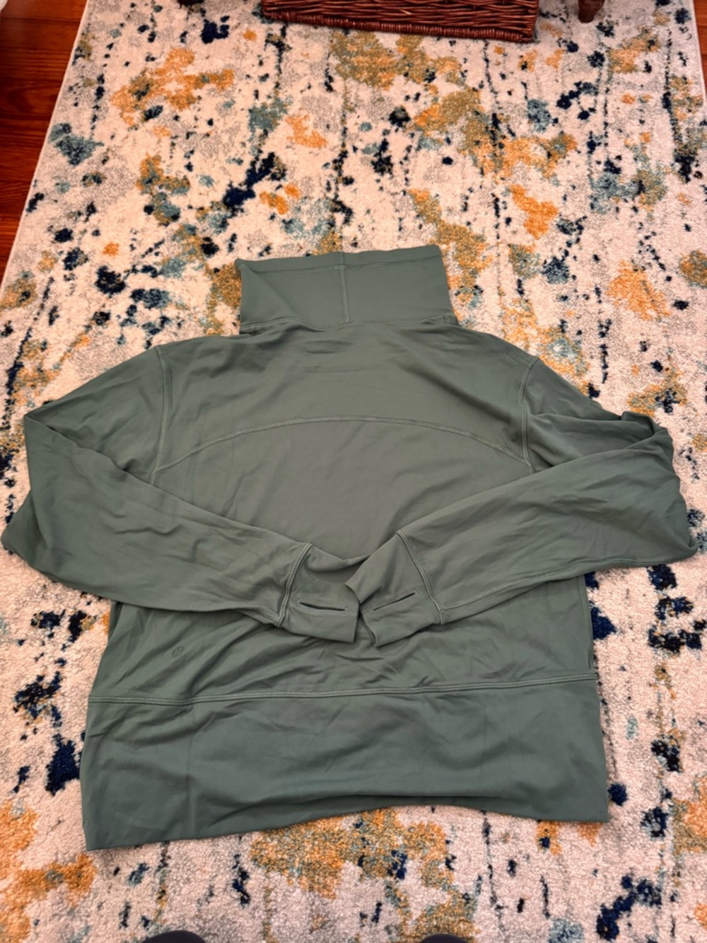 Lululemon Ready to Rulu Pullover - Forest Green - Picture 4 of 7